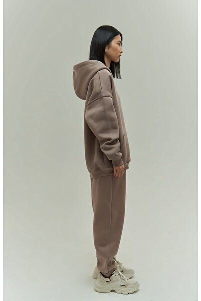 MAI STUDIOS CO. Σετ φόρμας Gambol Taupe Grey Oversize