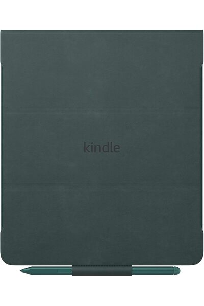 Amazon kindle Kindle Scribe 2022 - 2024 Orijinal Premium Deri Kılıf Yeşil