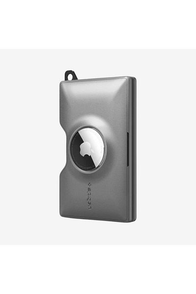 Spigen محفظة حامل بطاقات مميزة من Airtag S / سلسلة مفاتيح معدنية - Ahp04276