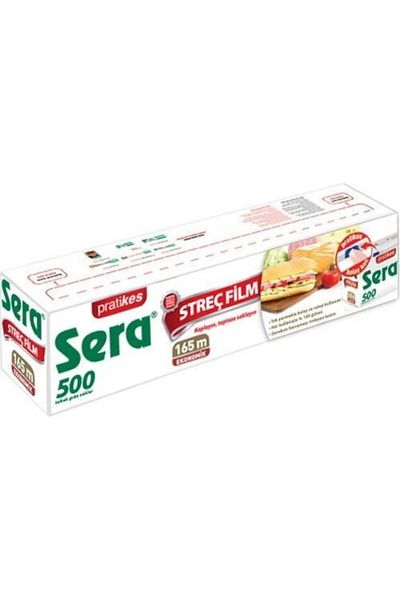 SERA Stretch Film 30 cm X 165 Mt 8 Micron X 3 Packs