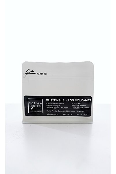 - GUATEMALA LOS VOLCANES 250GR. FİLTRE KAHVE ÇEKİRDEK/ÖĞÜTÜLMÜŞ