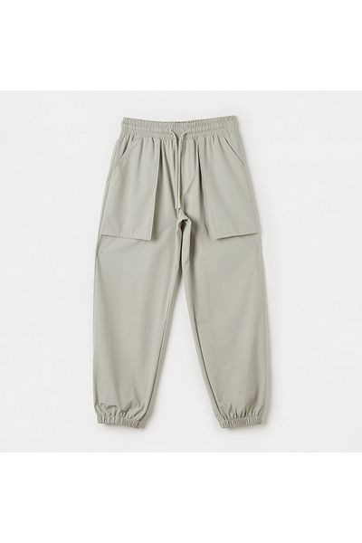 Juniors Solid Joggers with Drawstring Closure and Pocket Detail