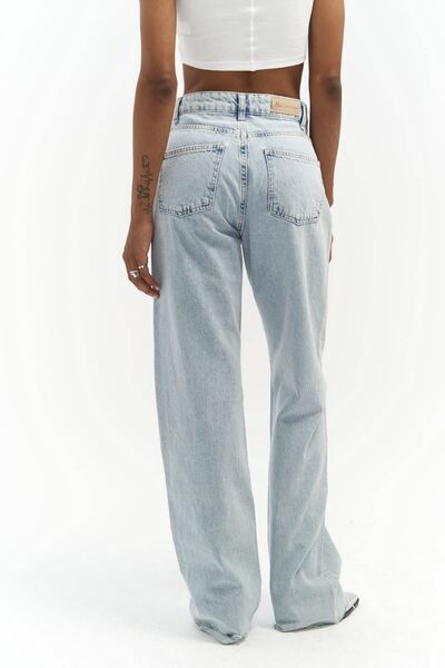 MAI STUDIOS CO. Marla Basic Blue Jean nadrág