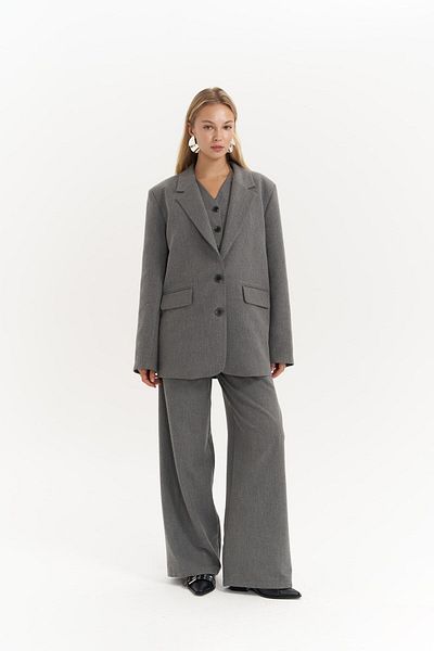MAİ COLLECTİON Blake Light Smoked Triple Jacket Set