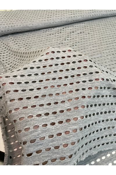 EGE DESIGN Single Jersey Lyc Combed Mesh Fabric