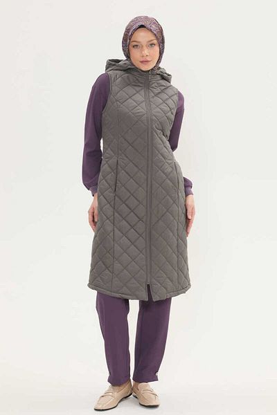 Setrms Hooded Quilted Vest