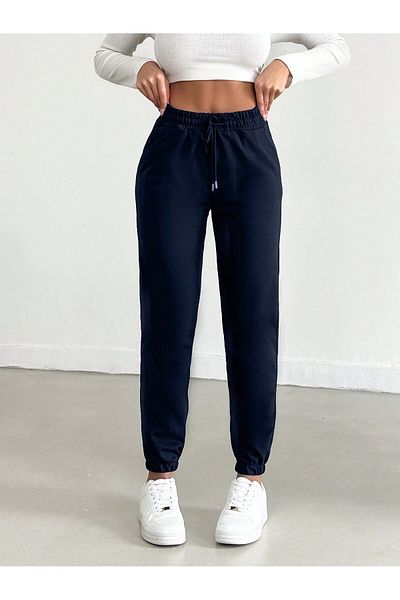 Miyalon Pantaloni de sport Jogger cu talie înaltă de damă