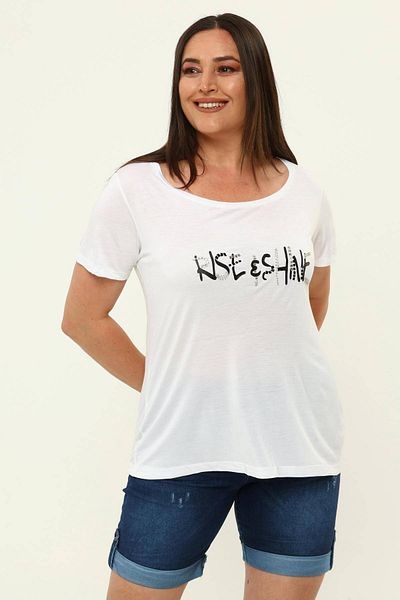 Hanezza Tricou brodat - Confortabil și elegant