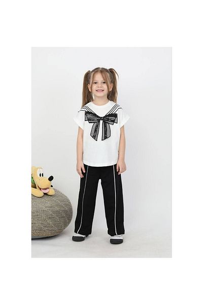 JABBER Seasonal Suit for Girl Sequin Tulle Bow