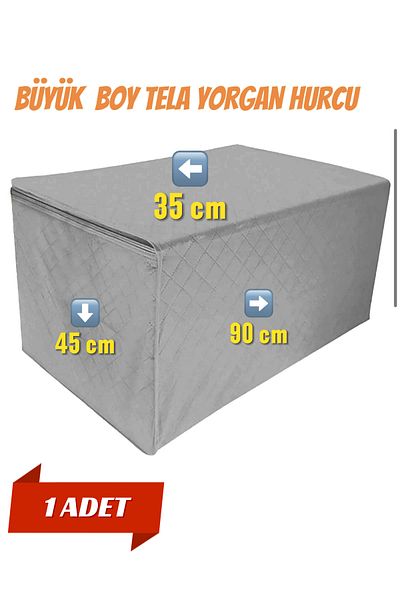 ÇIQRIK HOME Mega Size-Tela Eco Series -Large Size Scrap-Duvet Scrap 90x45x35 cm