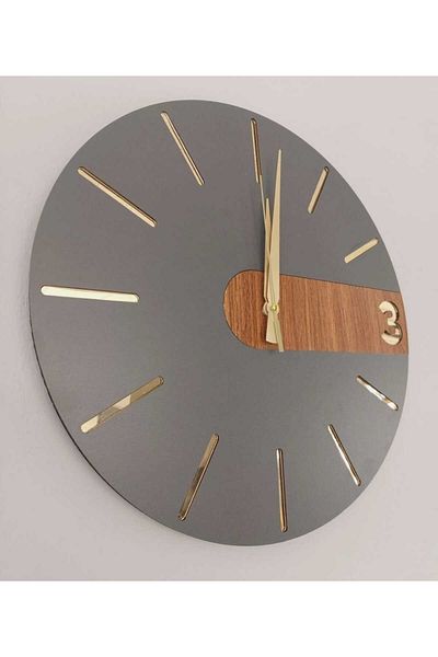 mrchediyesepeti Living-Room-Business Premium Quality Wall Clock Very Stylish Design (Exclusive for Mothers)