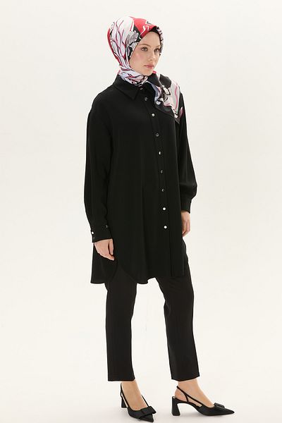 Setrms Shirt Collar Tunic