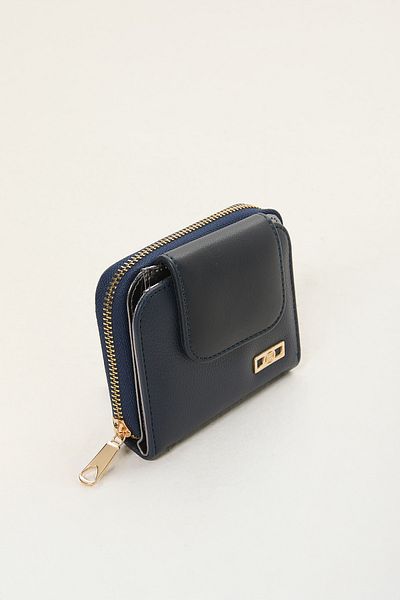 Setrms Zippered Card Holder Short Wallet