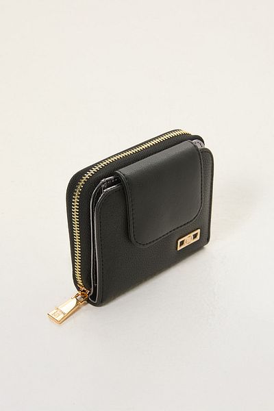 Setrms Zippered Card Holder Short Wallet