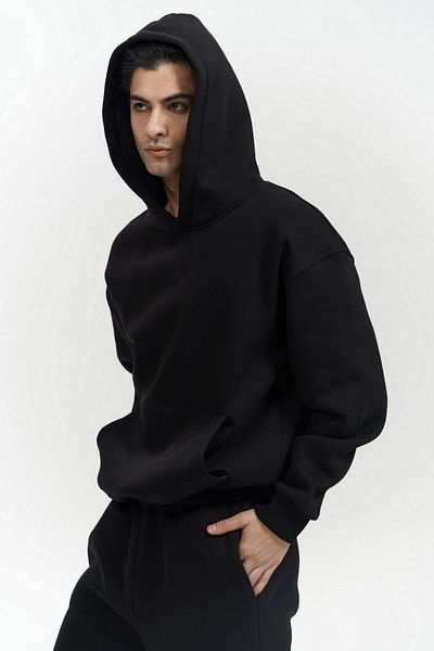 MAİ COLLECTİON Edward Black ανδρική φόρμα με κουκούλα