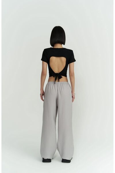 MAI STUDIOS CO. Сірі базові брюки Paris