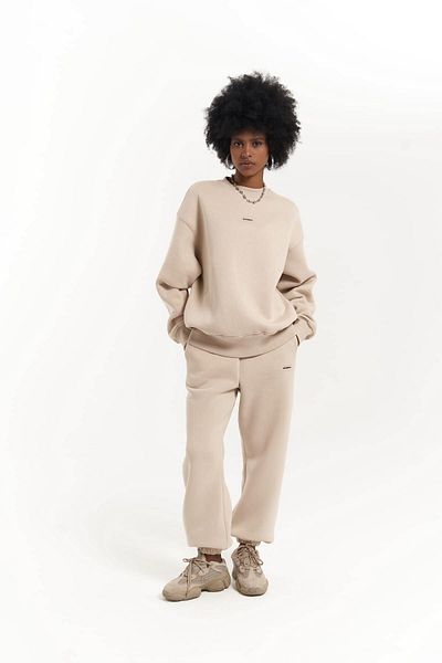 MAİ COLLECTİON Σετ φόρμας Romana Crew Neck Bone