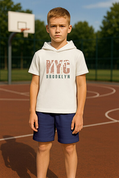 MYADA Dječji set sa kapuljačom NYC Sa deznom od 2 delova