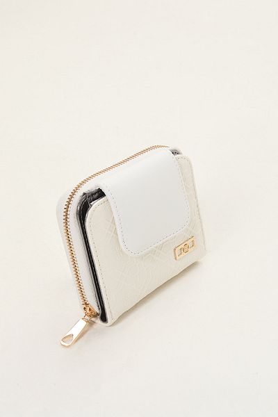 Setrms Zippered Card Holder Short Wallet