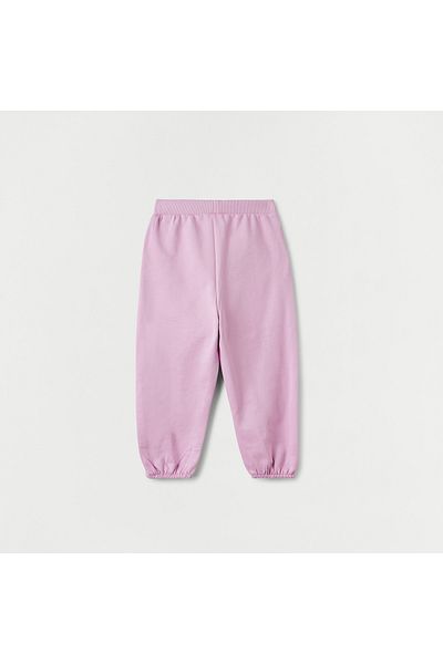 Juniors Floral Embroidered Joggers with Elasticated Waistband
