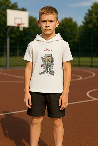 MYADA Новий сезон Капюшонок Moon Walker Собачка з принтом 2-х частинний дитяч...