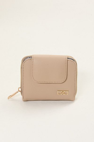 Setrms Zippered Card Holder Short Wallet