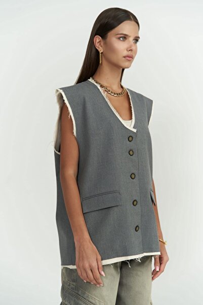 MAI STUDIOS CO. Anderson Smoked Casual Vest