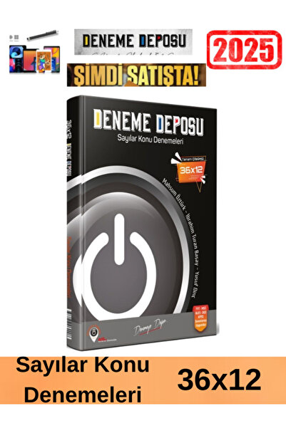Acil Yayınları Deneme Deposu Güncel TYT Sayılar Konu Denemeleri(35x12)+Androi...