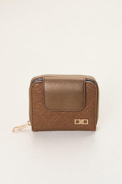 Setrms Zippered Card Holder Short Wallet