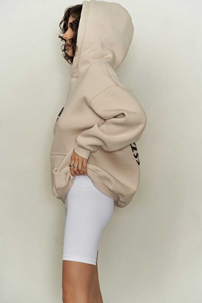 MAI STUDIOS CO. Mcllctn Estambul Bone Oversize Unisex Sweatshirt