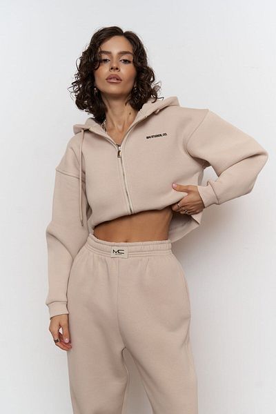 MAİ COLLECTİON Studios Crop Bone Trainingsanzug