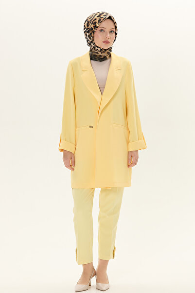 Setrms Paçaları Taşlı Bant Detaylı Pantolon