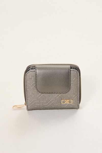 Setrms Zippered Card Holder Short Wallet