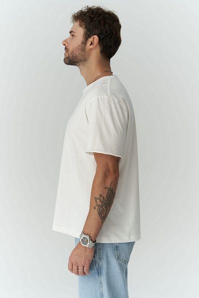 MAİ COLLECTİON Pierce Ecru Herren-T-Shirt