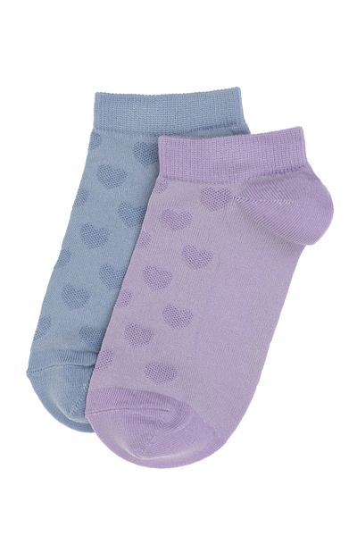 U.S. Polo Assn. Women's 2-Pack Booties Socks 50311365 -Vr034