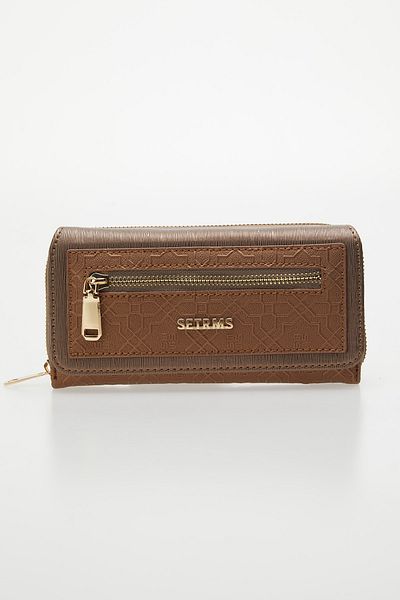 Setrms Zipper Detailed Wallet