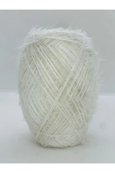 VAVIVO HANDKNITTING YARNS Rabbit Feather Hand Knitting Thread (Bug Silvery) Pack of 5