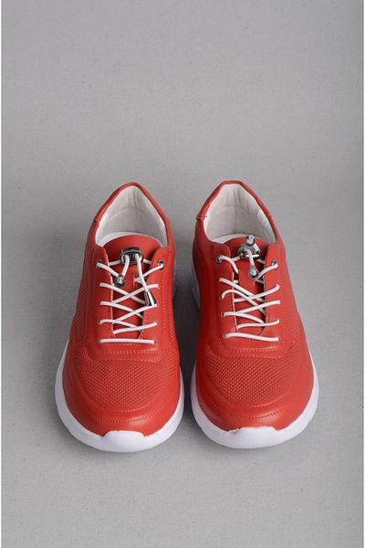 SEÇ KUNDURA Seç N111 Genuine Leather Women's Sports Shoes Red