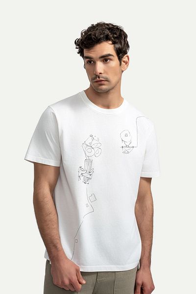 KAFT Μπλουζάκι Unisex Regular Fit Design - Plania