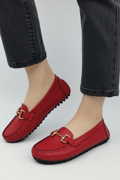 CEYDA SHOES حذاء لوفر نسائي خفيف الوزن ومقدمة بيضاوية - حذاء باليرينا مريح للاستخدام اليومي