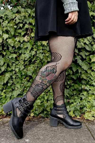VEGAROKS Pantyhose Snake Yilan Patterned Women's Pantyhose