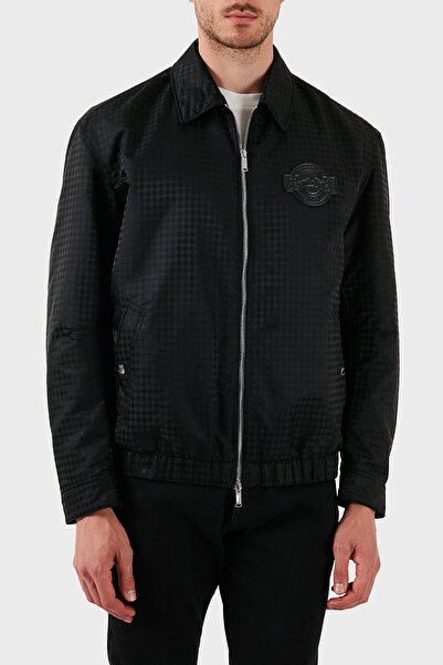 BOSS Kareli Regular Fit Düz Yaka Bomber Ceket Erkek CEKET 50543129 001