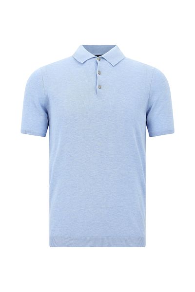 Kiğılı Tricou slim din bumbac cu gât polo
