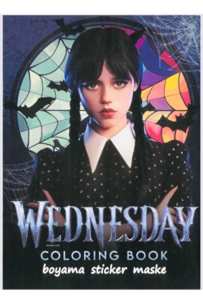 Deniz Oyuncak BOYAMA KİTABI STICKER HEDİYELİ ARKA KAPAK KESİLEREK MASKE YAPIL...