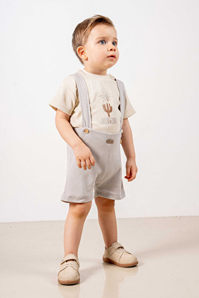 bombe Baby Kids Skin-natural pamut 2 részes szett First Ben Trend Fashion alsó felső szett