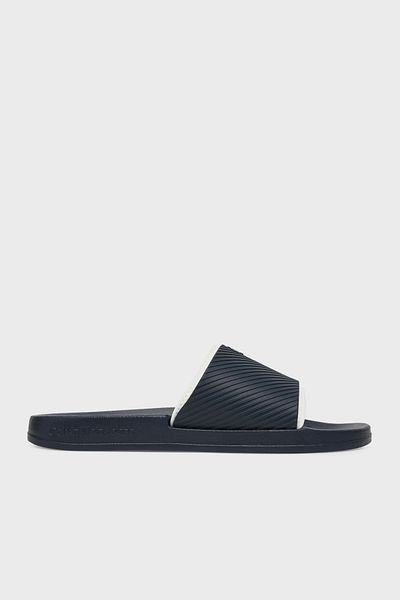 Calvin Klein Logo Slippers Ym0Ym01234Dw4 Men's Slippers Ym0Ym01234 Dw4