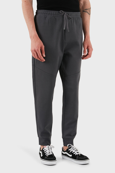 BOSS Pamuklu Regular Fit Normal Bel Ribanalı Paça Jogger Pantolon Erkek PANTOLON 50543860 027