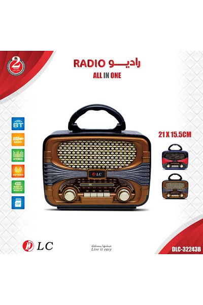 DLC -32243B Bluetooth Headset and Radio