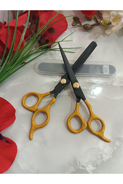 SMP 7 inç makas 7.5 efile makas 2 set berber makasları salon