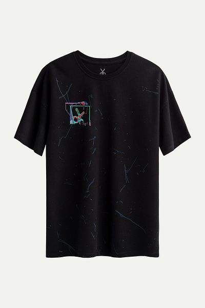 KAFT Unisex Oversize Design T-Shirt - Nightag